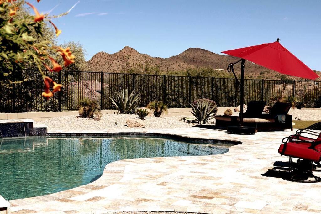 Phoenix Home With Heated Pool, Desert Views & Hot Tub Anthem Dış mekan fotoğraf